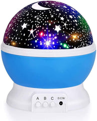 Night Light Star Lamp Starry Sky Projector | 360° Rotating LED Star Light Lamp With Multi color Projection | Perfect Table Night Lamp Gift For Babies And Children (Random Color)
