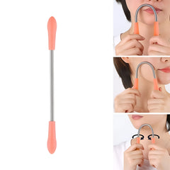 Painless Face Hair Removal Spring Stick – Metal Multipurpose Tool For Quick, Easy & Effective Facial Hair Removal (1 Piece)